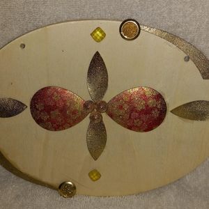 Custom handmade wood jewelry art